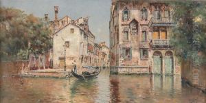 Vue De Venise by Antonio Maria de Reyna