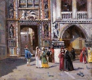 Carnavale A Venezia by Antonio Maria de Reyna