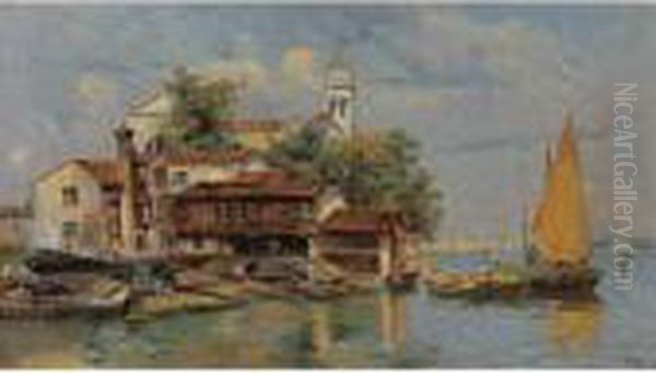 The Boatbuilders, Venice - view 1