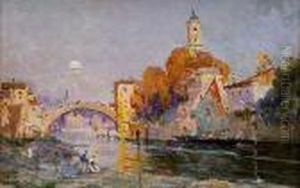 Canal De Venecia by Antonio Maria de Reyna