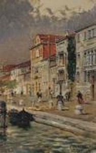 Scorcio Di Venezia by Antonio Maria de Reyna