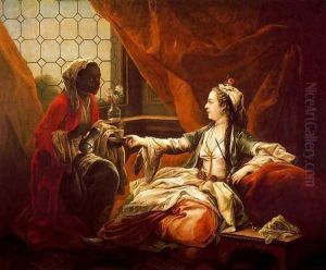 Sultana (representing Madame Pompadour) by Carle van Loo