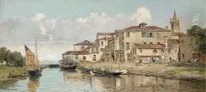 Bragozzi Chioggiotti In The Venetian Lagoon