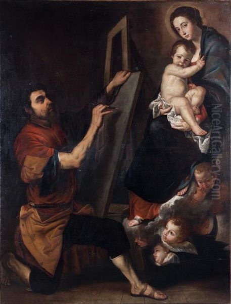 Saint Luc Peignant La Vierge - view 1