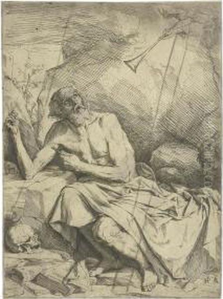 Saint Jerome Hearing The Trumpet Of The Last Judgement - view 1