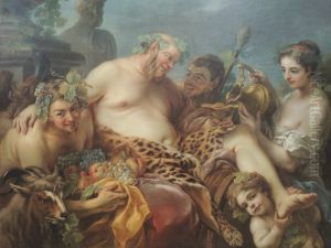 Drunken Silenus by Carle van Loo