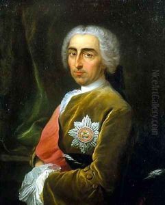 A Portrait of William, 1st Viscount Bateman, of Shobdon Court, near Leominster, Herefordshire by Carle van Loo