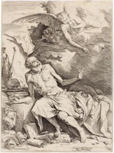 Der Heilige Hieronymus In Der Wuste by Jusepe de Ribera