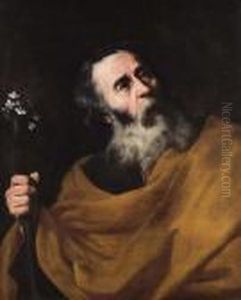 San Giuseppe Con Il Bastone Fiorito