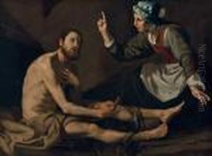 Job Berated By His Wife by Jusepe de Ribera