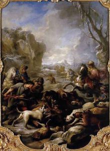 Bear Hunt 1736 by Carle van Loo