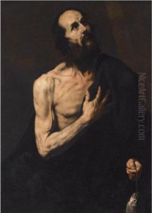 Saint Andrew by Jusepe de Ribera