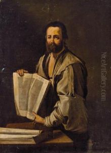 Bildnis Eines Philosophen; Ritratto Di Un Filosofo by Jusepe de Ribera