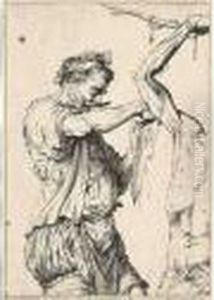 Marsyas Eau Forte by Jusepe de Ribera