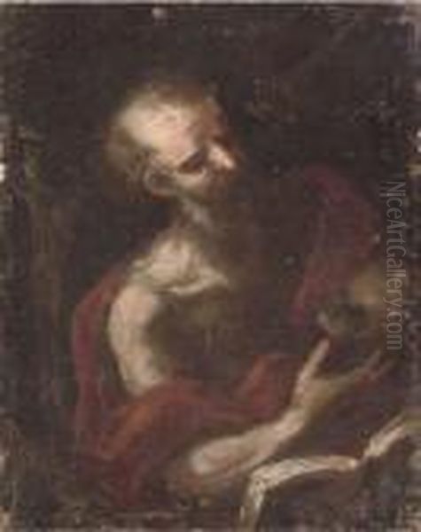 Saint Jerome In His Study - view 1