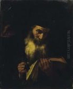 La Tentazione Di Sant'antonio Abate by Jusepe de Ribera