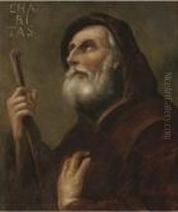 Saint Francis Of Paola by Jusepe de Ribera