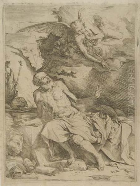 Saint Jerome Hearing The Trumpet Of The Last Judgment - view 1