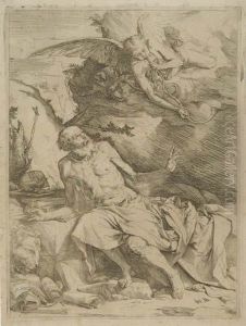 Saint Jerome Hearing The Trumpet Of The Last Judgment by Jusepe de Ribera