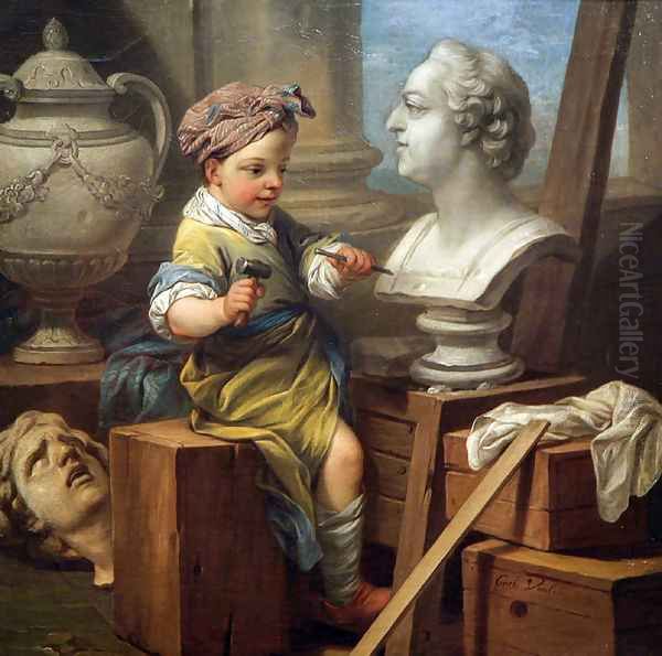 Sculpture by Carle van Loo