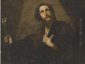 Saint Joseph And His Flowering Rod by Jusepe de Ribera