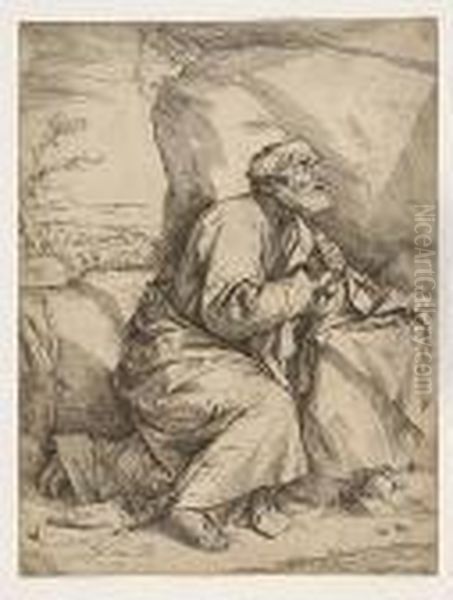 The Penitence Of St. Peter<</b> - view 1