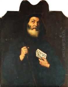 Saint Francis Of Paola by Jusepe de Ribera