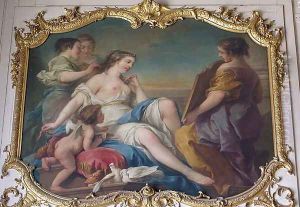 Venus at the toilet by Carle van Loo