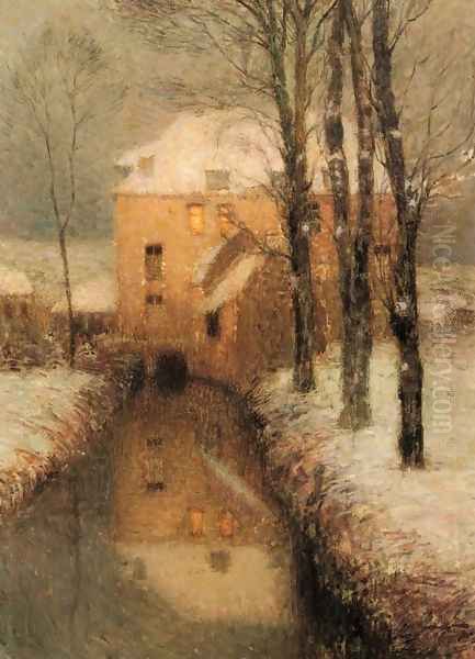 The Canal, Snow - view 1