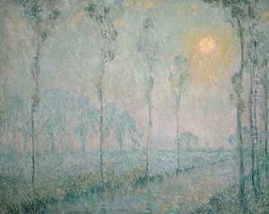 A River Bordered by Trees