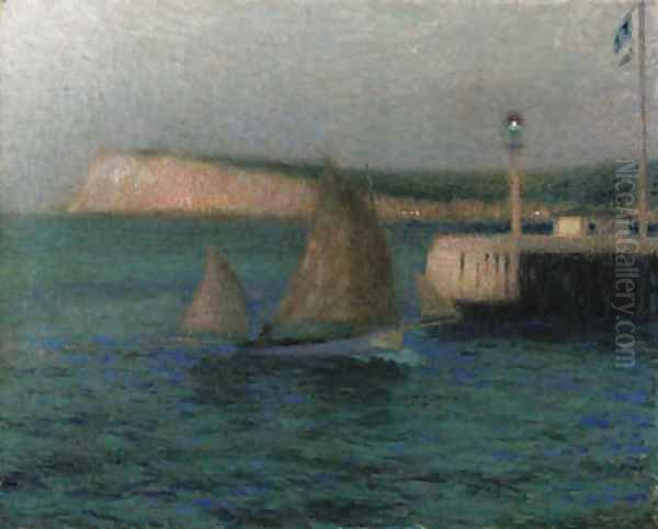 La jete, Le Trport - view 1