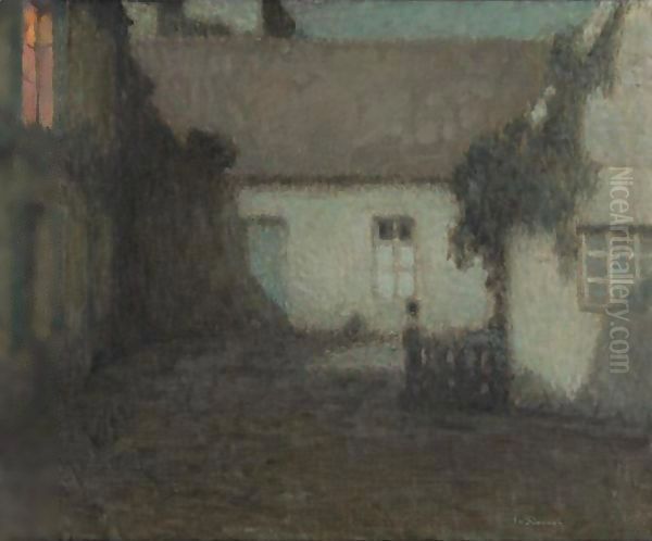 La maison dans le nuit, Gerberoy - view 1
