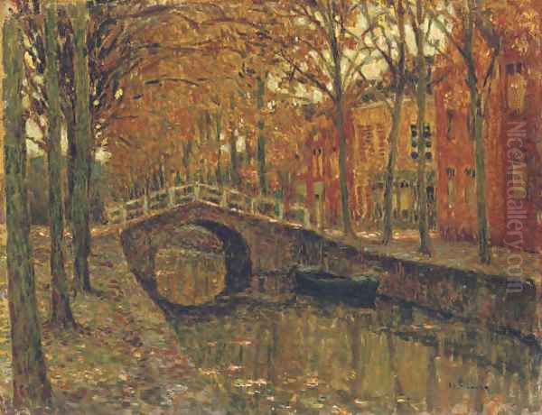 Le canal, Delft - view 1