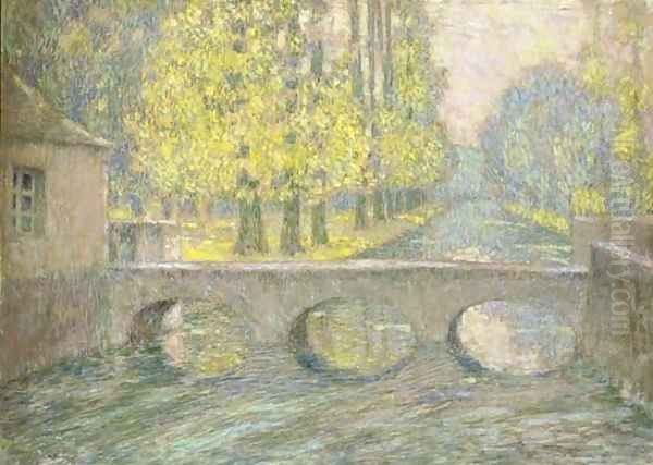 Le pont, Gisors, automne - view 1