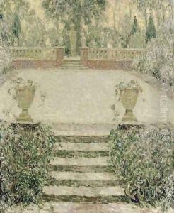 Les marches du jardin