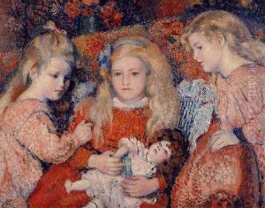 Three Little Girls by Georges Lemmen