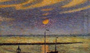 Clear Night Moon by Georges Lemmen