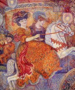 Carnival The Carousel by Georges Lemmen