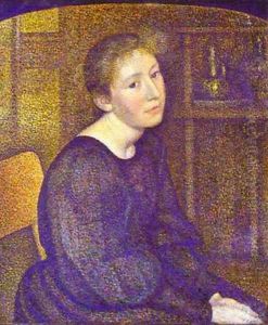 Portrait Of Mme Lemmen by Georges Lemmen