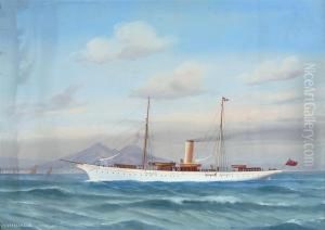 The British Steam Yacht 
Capercailzie 
 In Neapolitan Waters