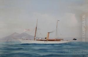 Portrait Of The British Steam Yacht Joyeuse