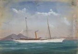 The Steam Yacht 
Doris by Antonio de Simone