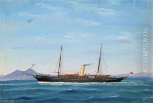 The Royal Yacht Squadron's Steam Yacht 
Golden Eagle