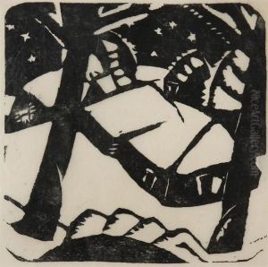 Winteravond by Gustave De Smet