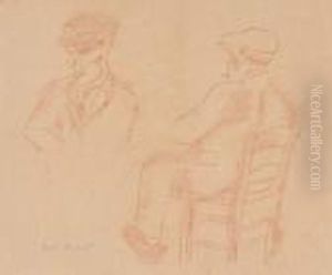 Man Op Stoel by Gustave De Smet