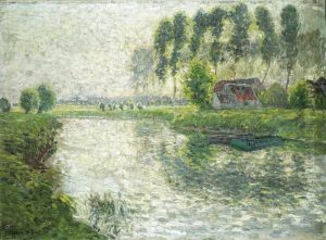 Summer At The Leie by Gustave De Smet
