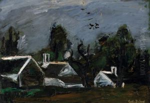 Landscape With Farmhouses by Gustave De Smet