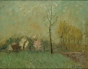 Landschap Metbomen.
Arbres Dans Un Paysage by Gustave De Smet