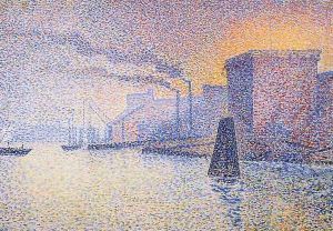 Factories on the Thames by Georges Lemmen