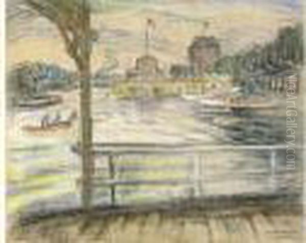 Gezicht Op De Amstel (1915) - view 1